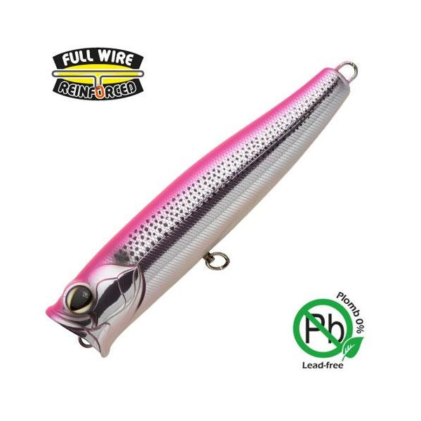 Sakura Kaiyo Pop 120F 12cm 36,5gr 123 Popper Bait - Pink Konoshiro