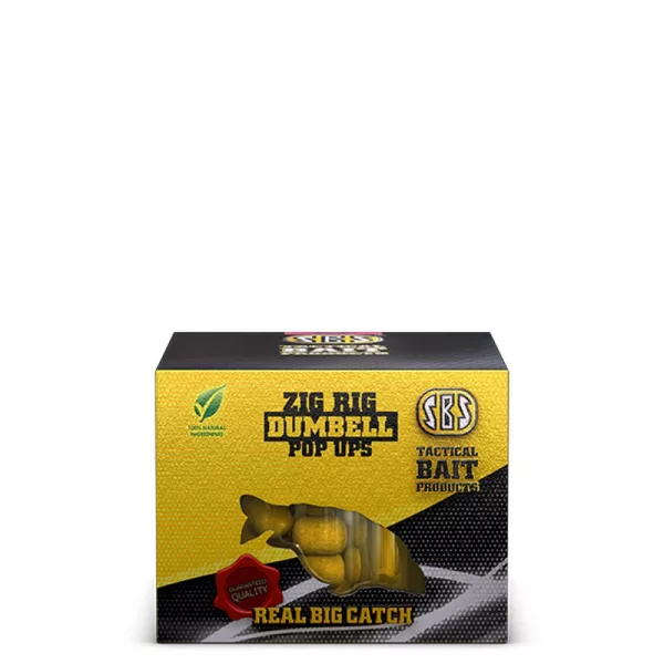 SBS Zig Rig Dumbell Pop Ups Spicy-Plum 16mm 30g