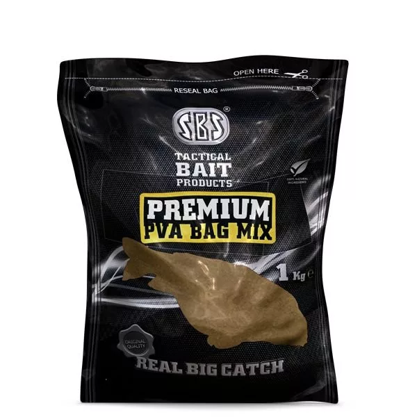 SBS Premium PVA Bag Mix M3 Groundbait 1kg