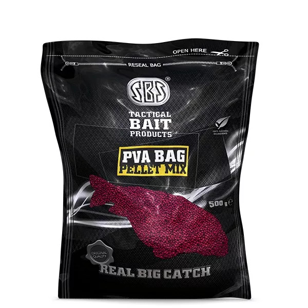 Sbs Pva Bag Pellet Mix 1Kg Squid & Octopus Hall meal