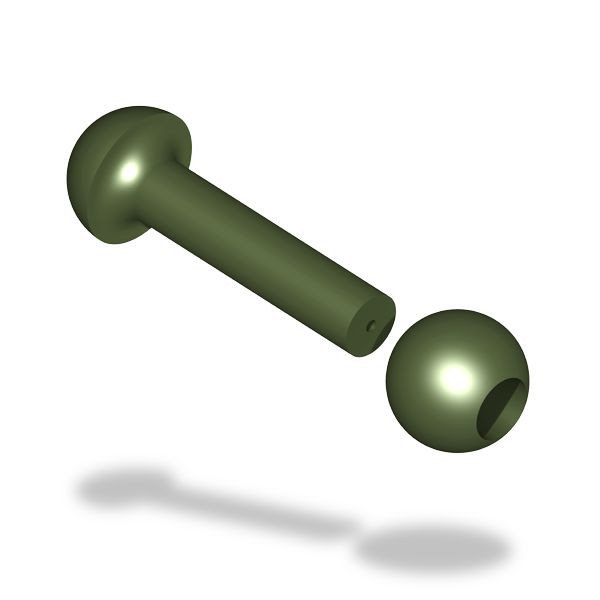 Heli-Chod System Green 4 pcs/ Pack -