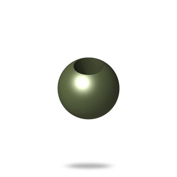 SBS Rubber And Bead Green 6 (Rubber Bead)