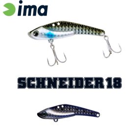 Ima Schneider 18 6.8cm 18gr 018 Black & Black Lure