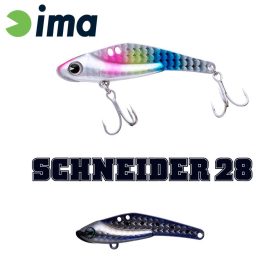Ima Schneider 28 7.3cm 28gr 018 Black & Black Lure
