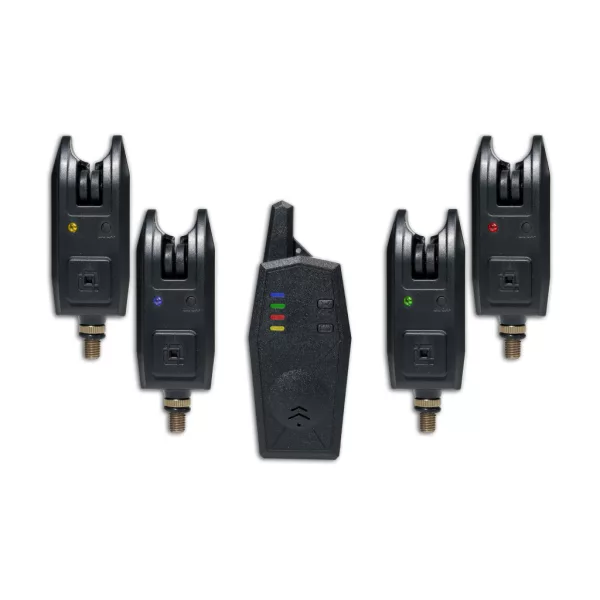 SRT Carp Instinct 4+1 Electronic Bite Alarm Set