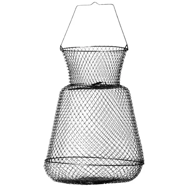 SERT - ROUND SHAPE WIRE BASKET 30CM BLACK - Keepnet - Traditional keepnet - Wire net