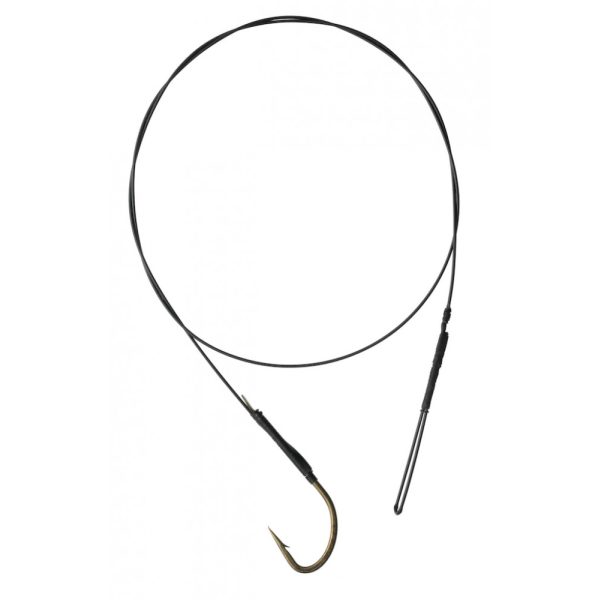 SERT - 7 STRAND TRACE WITH SINGLE HOOK - 60CM -12KG - Bite-resistant leader