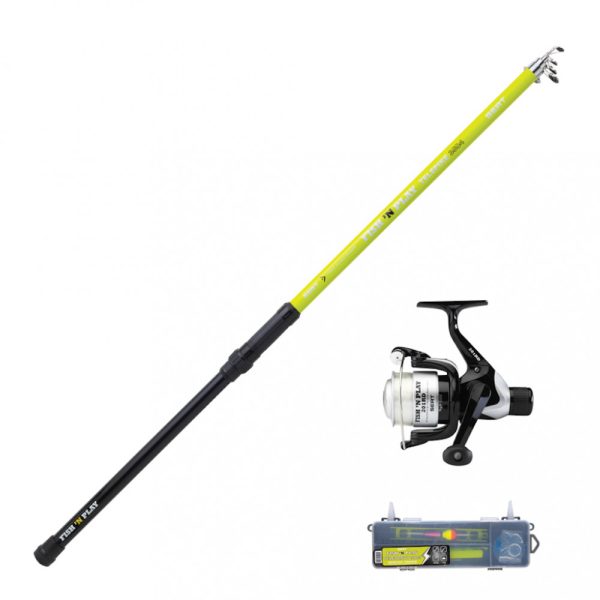 Sert Kit Fish n Play Telepike 3504 Rod and 401RD Reel Set