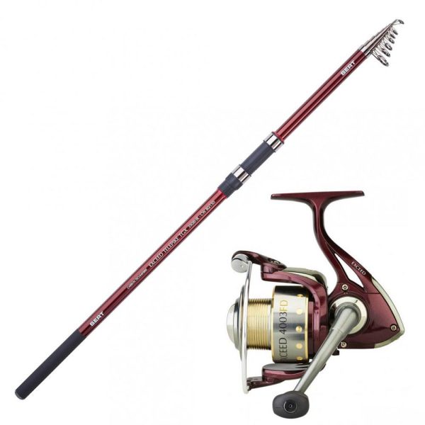 Sert Exceed Telepike TGX 300-6 Rod and Exceed SPN 4003 FD Reel Set