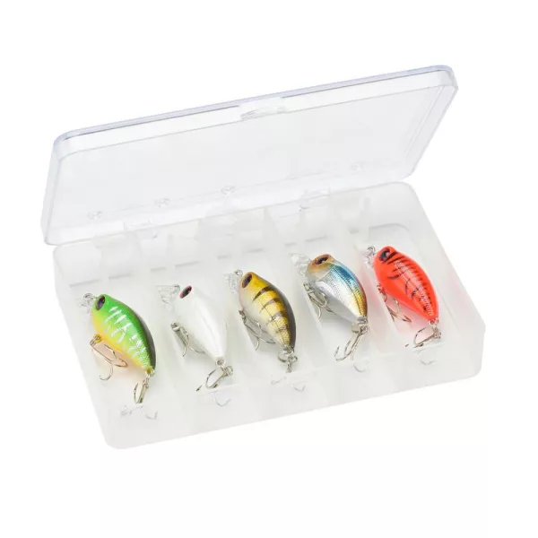 SRT Crankbait Kit 7cm 10gr Floating Wobbler Set 5pcs