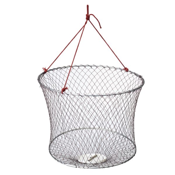 SRT Nylon Mesh Crayfish Trap with Creel 27,5cm Diameter