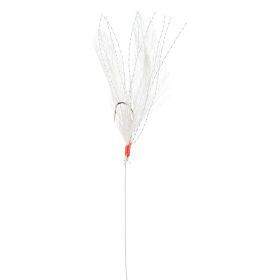 SRT Sabiki White Feathers 135cm 5H 8 Pre-tied Hook 5db