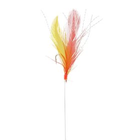   SRT Sabiki Red and Yellow Feathers 135cm 5H 6 Pre-tied Hook 5pcs