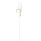SRT Sabiki Fishskin Fishskin Phospho Heads 175cm 6H 12 Pre-tied Hook 6pcs