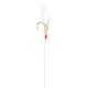 SRT Sabiki Sabiki Fishskin Dual Colour Heads 175cm 6H 8 Pre-tied Hook 6pcs