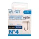 SRT Surf-Casting Special 0,40mm 100cm Monofilament 1/0 Pre-tied Hook 10pcs