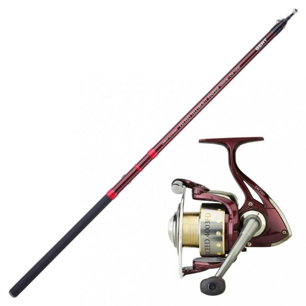 Sert Exceed Teletrout Finesse 400-4 Rod and Exceed SPN 1003RD Reel Set