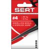 SERT - INTERLOCK SNAP + BARREL SWIVEL BLACK N°4 X6 - Swivel clamp
