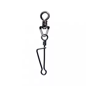 SERT - ITALIAN SWIVEL & SNAP LINK - BLACK N°2 X8 - Swivel