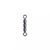SERT - TRIPLE ROLLING SWIVELS - BLACK N°12 X4 - Rotating clamp