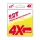 Sert Tresse 4x Srt Fluo Yellow Braided Line 0.14mm 135m