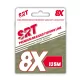 Sert Tresse 8x Srt Moss Green Braided Line 0,12mm 135m
