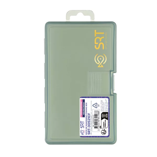 SRT 1 Compartment Tackle Box 15x9x3cm