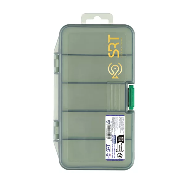 SRT 10 Compartment Tackle Box 16.1x9.1x3.1cm