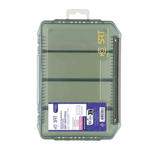 SRT 15 Compartment Tackle Box 20.5x14.5x4cm