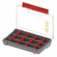 SRT 308212CA Tackle Box with 12 removable Dividers 20,5x14,5x2,8cm