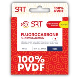   Sert Fluorocarbon SRT 100% PVDF 0.38mm 50m Fluorocarbon Leader Line