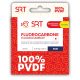 Sert Fluorocarbon SRT 100% PVDF 0,25mm 50m Fluorocarbon Pre-starter