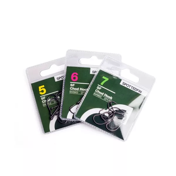 Spotted Fin Chod Barbed hook size 7