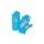 Major Craft UV-Cut Glove Light Blue Summer Gloves L