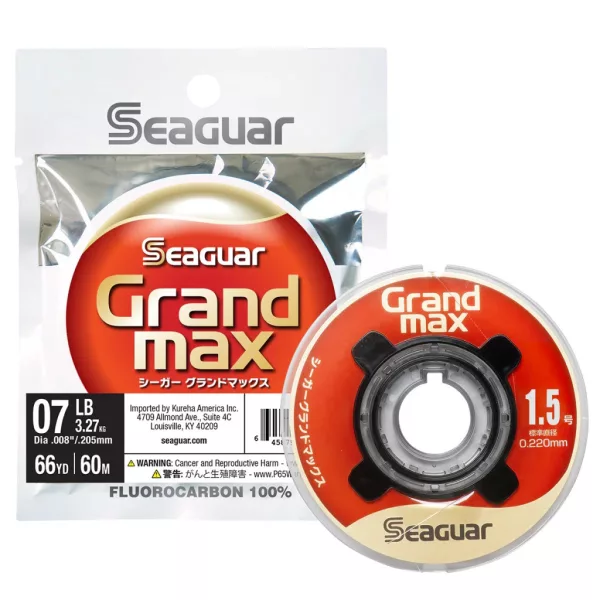 Seaguar Grandmax 60m PE 0,3 Fluorocarbon Mainline