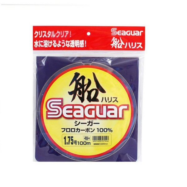 Seaguar Fune Harisu 0.37mm 100m Fluorocarbon Main Line