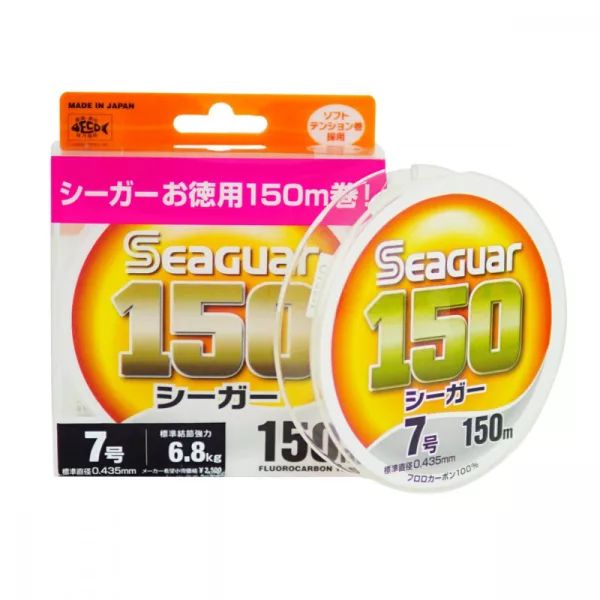 Seaguar 150m PE1.5 Fluorocarbon Monofilament main line