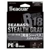 Seaguar R18 Kanzen Seabass Stealth Gray 150m 0,8Gou Braided mainline