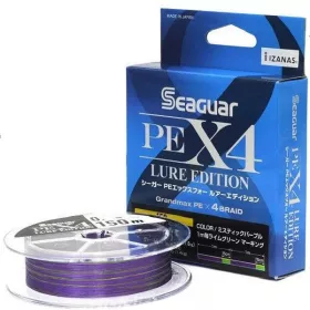   Seaguar PE X4 Lure Edition UL Purple 0.09mm 150m Braided Mainline