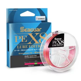 Seaguar PE X8 Lure Edition Red 0.165mm 150m Braided Mainline
