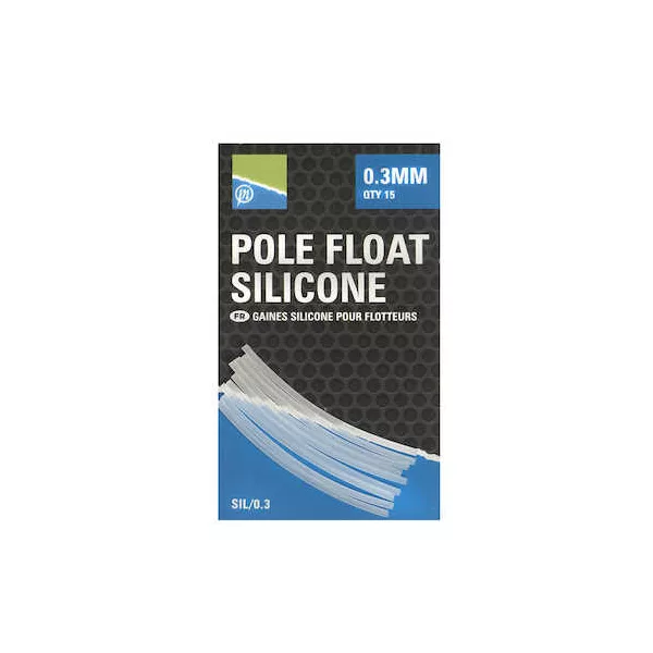 Preston Pole Float Silicone 0.3mm Silicone Tube 15pcs