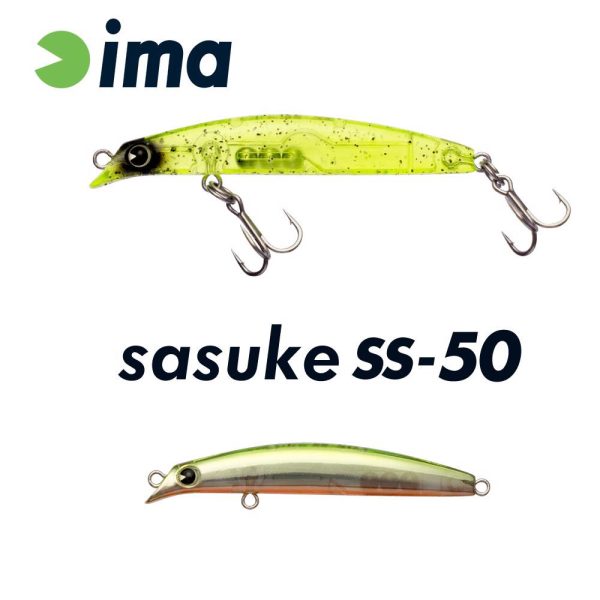 Ima Sasuke SS-50 5cm 1,7gr 007 See Through Bait Wobbler