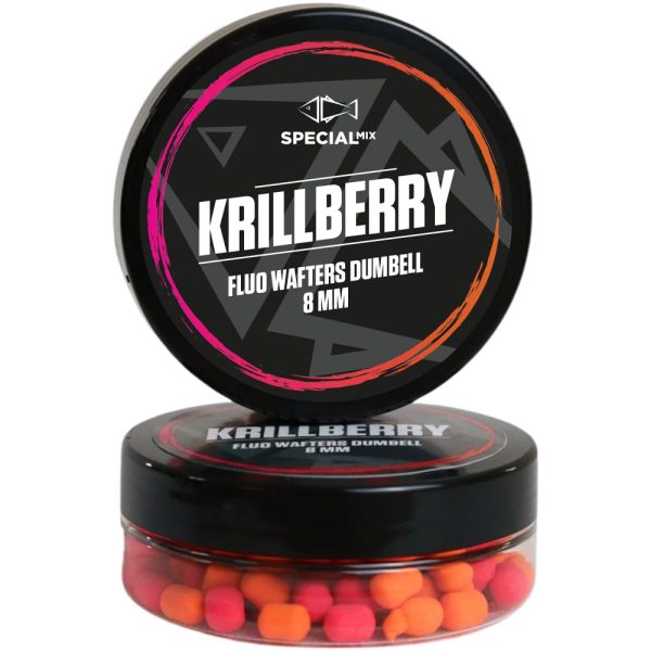 Special Mix 8mm Krillberry Fluo Wafters Dumbell 20gr