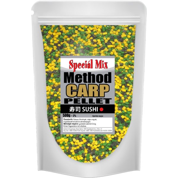 Special Mix 2,5mm Sushi Method Carp Pellet 500gr