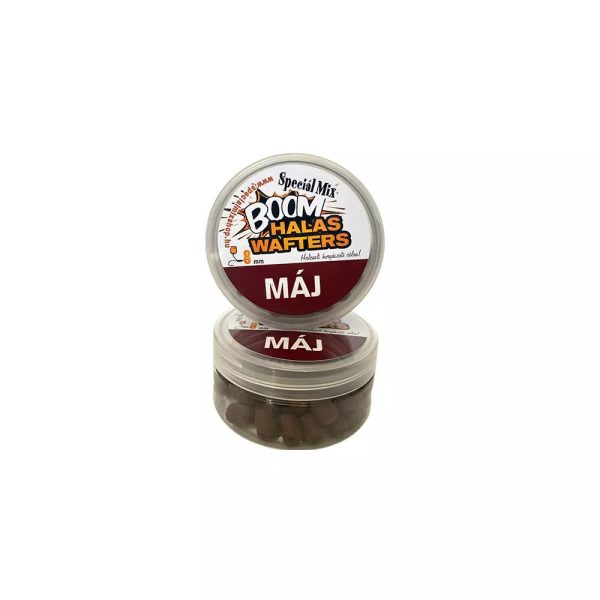 Special Mix 8mm Liver Boom Dissolving, Halas Wafters Dumbell 20gr