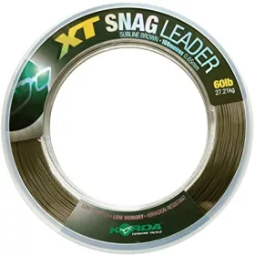   Korda XT Snag Leader 0,60mm 60lb Nylon 100m - carp fishing leader line