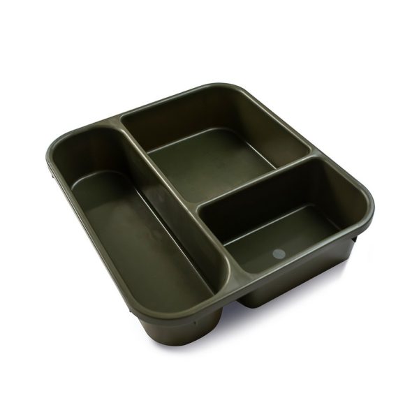 Sonik Square Bucket Tray Insert Three piece tray