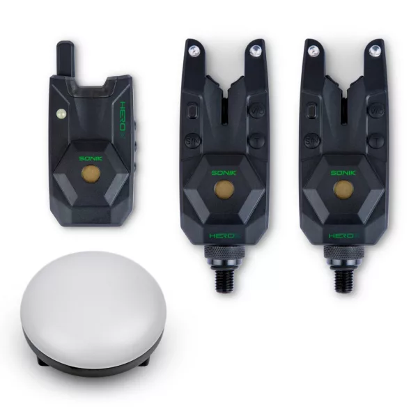 Sonik Herox Bite Alarm Set 2+1+Bl Piece Electric Bite Alarm Set