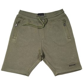 Sonik Fleece Green Shorts M