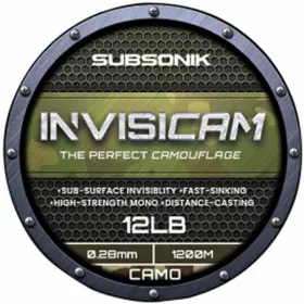 Sonik Subsonik Invisicam 1200m 0.31 Monofilament main line